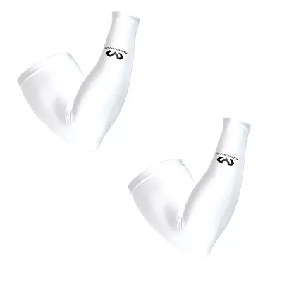 McDavid 6566 Compression Arm Sleeves - White • $27.99