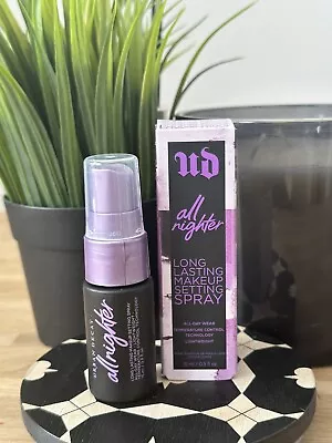 Urban Decay All Nighter Long Lasting Makeup Setting Spray - 15ml - New In Box • £7.50