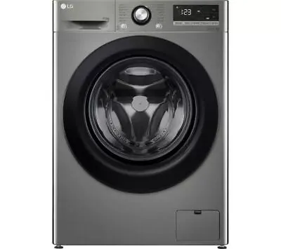 LG AI DD V3 10.5kg 1400 Spin Washing Machine - Graphite - REFURB-C • £393.43