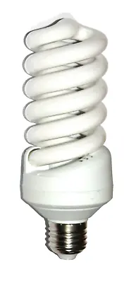 2 X Photography Daylight Spiral Bulb 45W 5500K E27 - Studio Photo Lighting • £10.95