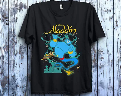 Disney Aladdin Genie's Magic Carpet Ride Unisex Adult T-shirt Kid Tee 1234550 • $19.99