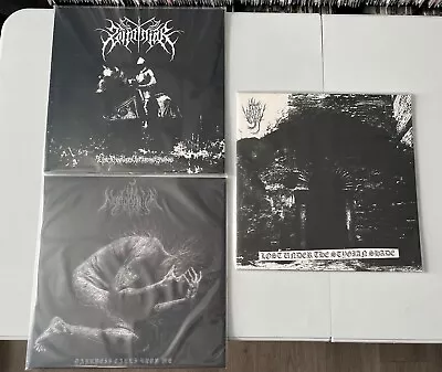 Raw Black Metal Lot NEW Dune Mear Ebony Pendant Nytcophilia Trha Darkthrone NWN • $30