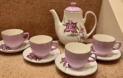 Pallisyclematis 9 Piece Coffee Set Vintage • £9.99