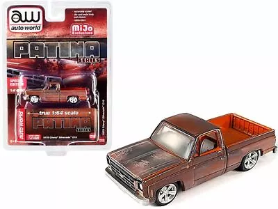 Auto World ***1978 Chevy Silverado C10 Patina Series * 1 Of 4800 Made** 1:64 • $19