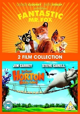 Fantastic Mr. Fox / Horton Hears A Who! Double Pack (DVD) - PRE-OWNED • £2.35
