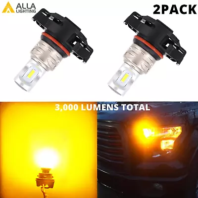 LED Yellow Front Turn Signal Light Bulbs For VW Golf Jetta GTI Tiguan Blinker • $24.98