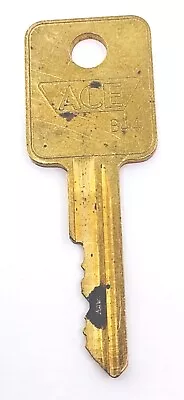 Vintage Key ACE HARDWARE Marked  B44 E  Appx 2-1/8  Replacement Locks Ignition • $8.99