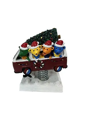 Kollectico Grateful Dead Limited Edition Bears Christmas VW Van Bobblehead Cute! • $29.99