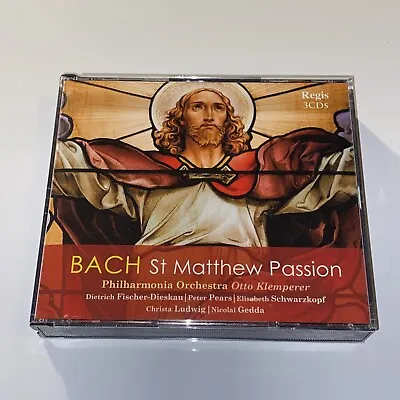 Bach : St Matthew Passion By Shwarzkopf / Ludwig  / Pears / Fischer (3CD 2014) • $29.99