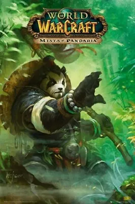 Poster World Of Warcraft Mists Of Pandaria • $6.95