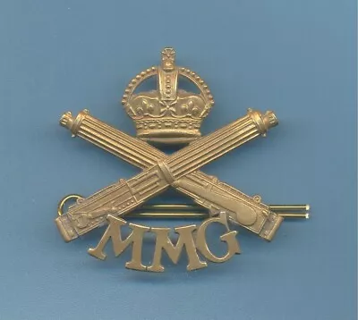 Mounted Machine Gun Corps.brass Army Cap Badge • £10