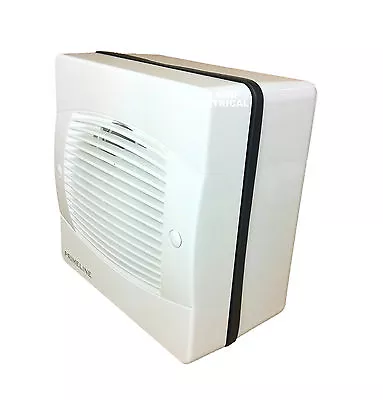 Window Extractor Fan 4  / 6  Basic Timer Pullcord & Humidity Versions • £36