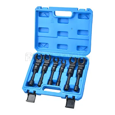  Injector Injection Line Wrench Socket Tool Set Flexi Heads 6-Piece 12-19mm • $100