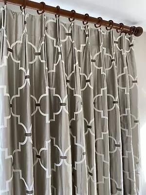 Bespoke Interlined GP&J Baker Manuel Canovas Interlined Blackout Curtains • £290