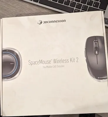 3Dconnexion SpaceMouse Wireless Kit 2 Mouse RF Wireless+USB Type-A - 3DX- 700084 • £250