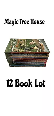 Large Book Lot Of 12 The Magic Tree House  Paperbacks • $17.99
