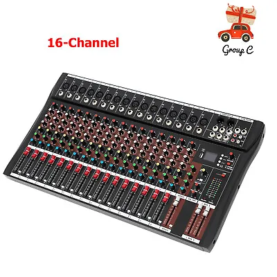 16 Channel Professional Powered Mixer Power Mixing  Amp USB • $125.40