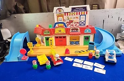 Complete Vintage Fisher-Price Little People Main Street #2500 • $85