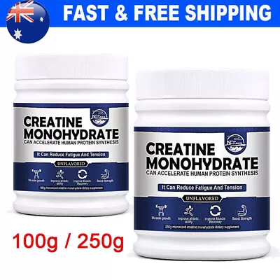 NL Creatine Monohydrate PowderMuscle Health& Recovery Workout Enhancer 100/250g • $22.58