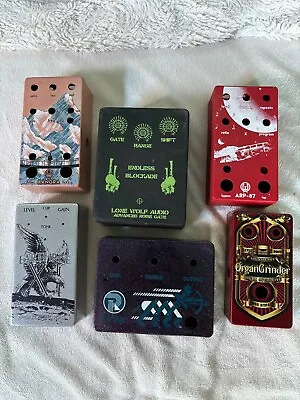 Effect Pedal Enclosures ONLY Lot Of No Circuits Organ Grinder Ryra Kangra Earth • $39.99