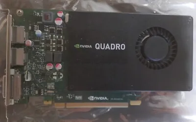 NVIDIA QUADRO K2200 4GB GDDR5 2x DisplayPort 1x DVI-I Full Height • £22