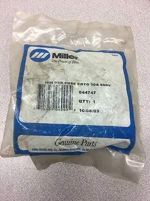 NEW Miller 044747 FUSE HOLDER CRTG 30A 600V • $12.98