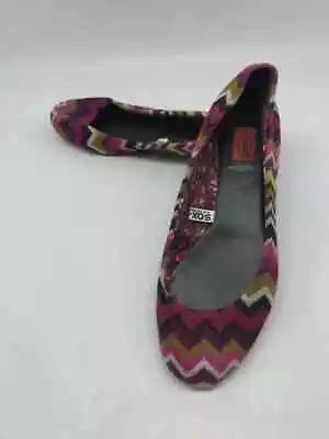 Pre-Owned Missoni For Target Purple Size 6.5 Ballet Flats • $22.39