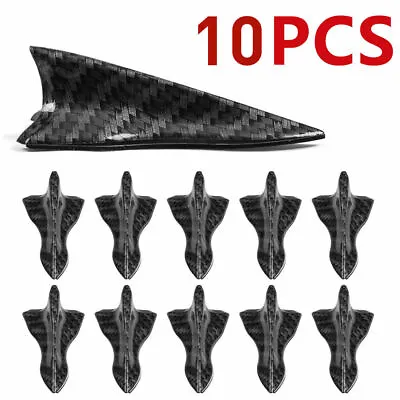 10Pcs Shark Fin Diffuser Vortex Generator Car Wing Roof Spoiler Bumper Universal • $10.99