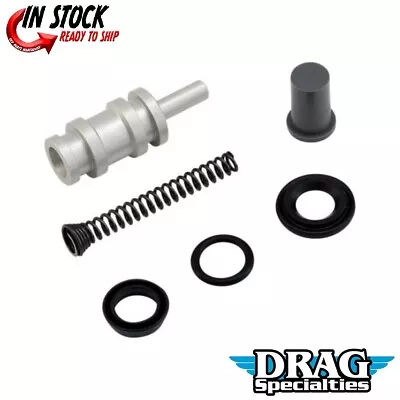 Drag Specialties Front Master Cylinder Rebuild Kit 11/16  Dual Disc For Harley • $16.95