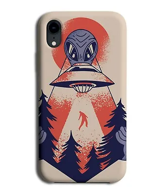 Abducted By Aliens Spaceship Phone Case Cover Light Beam Alien Abduction I956  • £14.95