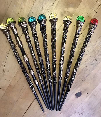 £4.25 • Buy Wand Harry Potter Inspired Glow Glass Decor Gift Cosplay Role Play Wizard Magic