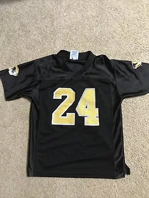 MISSOURI TIGERS FOOTBALL JERSEY - Youth Size 8 # 24 • $8.99