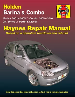 Holden Combo XC 2005-2010 Workshop Repair Manual 41728 • $59.50