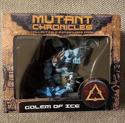 GOLEM OF ICE Mutant Chronicles Miniatures Game • $14.95