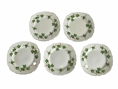 5 X Colclough Ivy Leaf Tea / Side Plates • £17.99