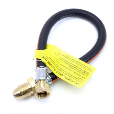 Propane Screw LPG Bulkhead Gas Bottle Change Pigtail Hose Fits Calor Motorhome • £14.99