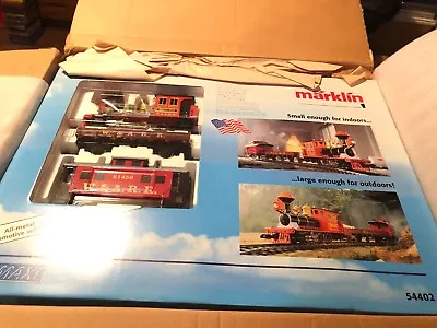 Marklin 54402 'American' Starter Set With 5473 Passenger Car MAXI G Scale • $1000