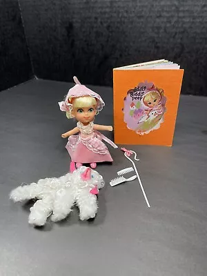 Mattel Vintage 1968 Liddle Kiddles #3544 Liddle Biddle Peep Doll Complete W Book • $85