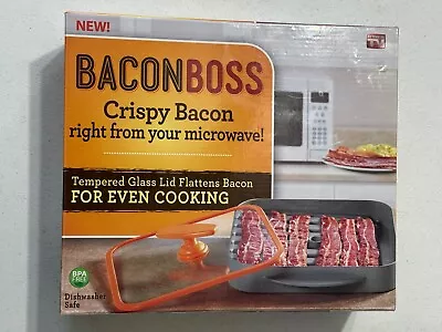 Bacon Boss As Seen On TV Microwave Bacon Cooker EUC • $19.99