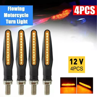 LED Motorcycle Turn Signals Blinker LIGHTS Amber For SuzUSi DRZ400s DRZ400sm NEW • $12.99