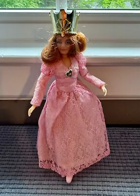 Vintage 1974 Mego Wizard Of Oz Glinda The Good Witch Doll 8” Pink Dress Crown • $9.99