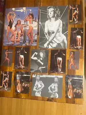 Lot Of (13) RACHEL MCLISH Bodybuilding Muscle Picture Cutouts From Magazines • $12.99