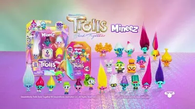 Trolls Band Together Mineez Figurines & Accessories **You Choose** • $14.99