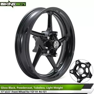 17 X3.5  Tubeless Front Wheel Rim For Yamaha YZF R1 R6 R6S 06-09 07 08 FZ1 FZ6 • $139.99