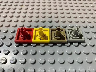 LEGO Parts 2476 (4pcs) Plate 2x2 W Pin On Bottom Choose Color • $0.99
