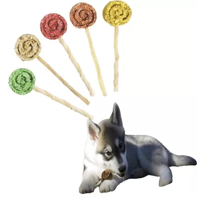 £13.95 • Buy 20 X Dog Treats Rawhide & Munchy Lollipops Chews 140mm X 35mm 
