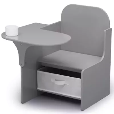 Delta Children MySize Chair Desk With Storage Bin - Greenguard Gold Grey  • $54.82