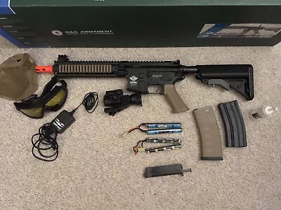 G&G Combat Machine CM18 Mod 1 CQB Electric Airsoft Rifle W/ Accessories • $180