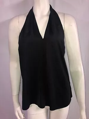 ZARA Womens Basic Black Top Sleeveless Size S • $17.24