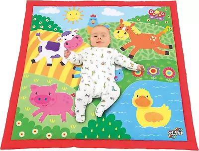 Galt Toys Large Playmat - Farm Baby Play Mat Ages 0 Months Plus • £30